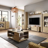 Тумба под телевизор Perfect Home Arco (Marco) 1D/138 Дуб артизан/графит