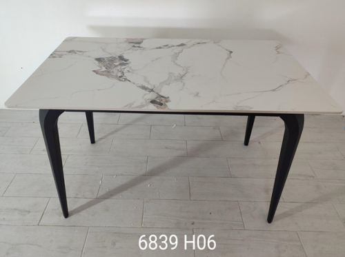 Стол с керамической столешницей Elt-  6839-H06 (140х80 см)