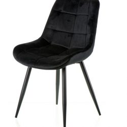 Стул обеденный TPRO- DAMASK (черный) Е6484