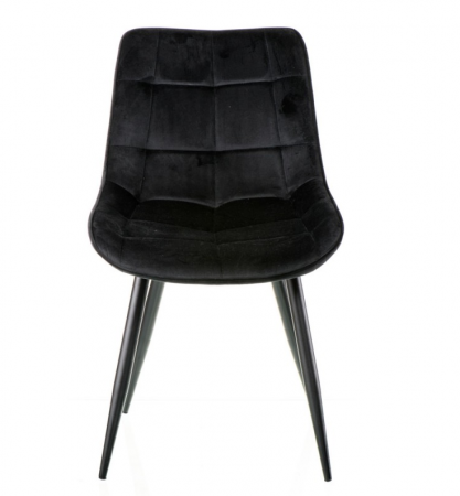 Стул обеденный TPRO- DAMASK (черный) Е6484