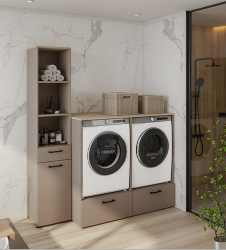 Комплект для ванной Helvetia ROSA (конго/промасленный дуб)