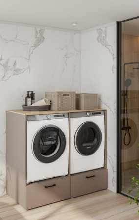 Комплект для ванной Helvetia ROSA (конго/промасленный дуб)