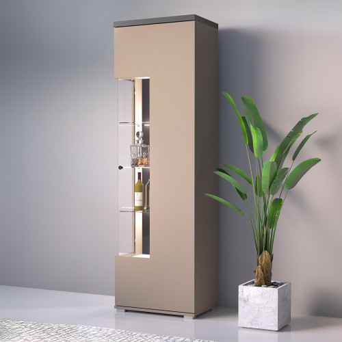 Комплект в гостиную Helvetia SERIO (конго-антрацит-черный/конго)