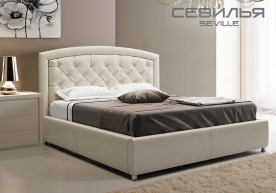 Кровать мягкая двуспальная GSF- Люкс Севилья-1