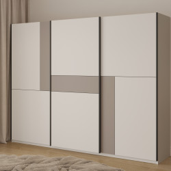 Шкаф-купе Helvetia CUBE 24KCOF69 (кашемир/кашемир-конго)