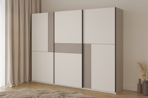 Шкаф-купе Helvetia CUBE 24KCOF69 (кашемир/кашемир-конго)