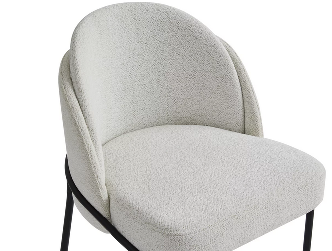 Стул обеденный CRV- Split Savanna beige black base 