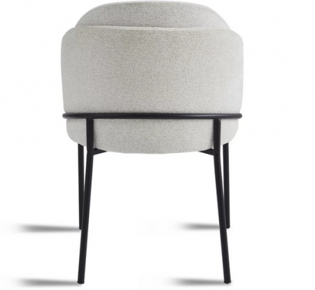 Стул обеденный CRV- Split Savanna beige black base 