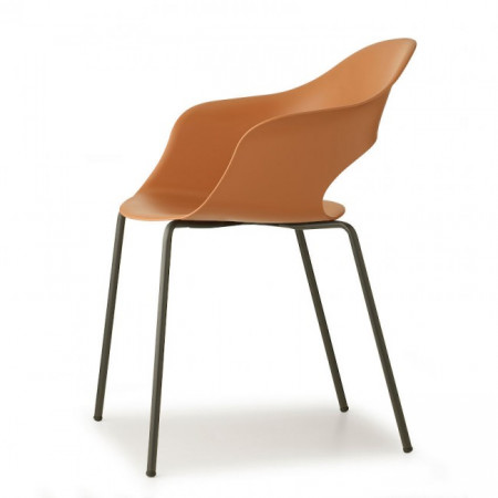 Стул пластиковый VLL- SCAB LADY B 2696 (терракот)