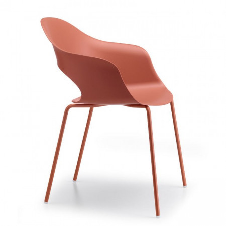 Стул пластиковый VLL- SCAB LADY B 2696 (терракот)
