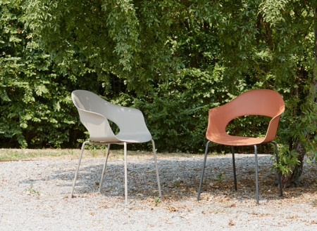 Стул пластиковый VLL- SCAB LADY B 2696 (терракот)