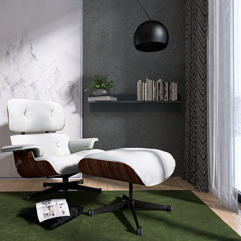 Полка навесная для гостиной EVR- Лайт ПЛН-1 графит