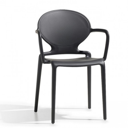 Кресло обеденное уличное VLL- SCAB Gio 2314 (антрацит, белый)