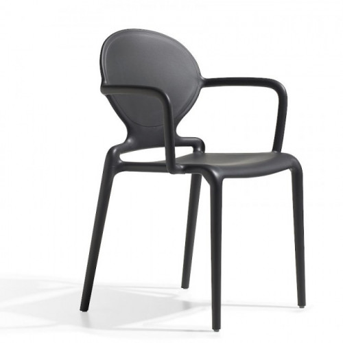 Кресло обеденное уличное VLL- SCAB Gio 2314 (антрацит, белый)