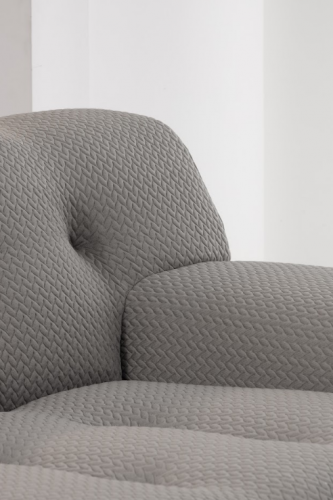 Бескаркасный модульный диван VTR- Орегон (Серый, Бежевый)  