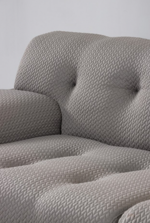 Бескаркасный модульный диван VTR- Орегон (Серый, Бежевый)  