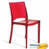 Стул из поликарбоната GRANDSOLEIL CA- B-Side ROSSO RUBINO S6315TRRR