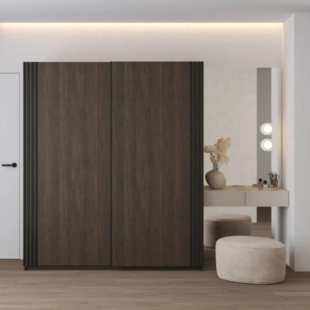 Туалетный столик подвесной с ящиками Helvetia JUKON S 24KSND49 (кашемир/черный)