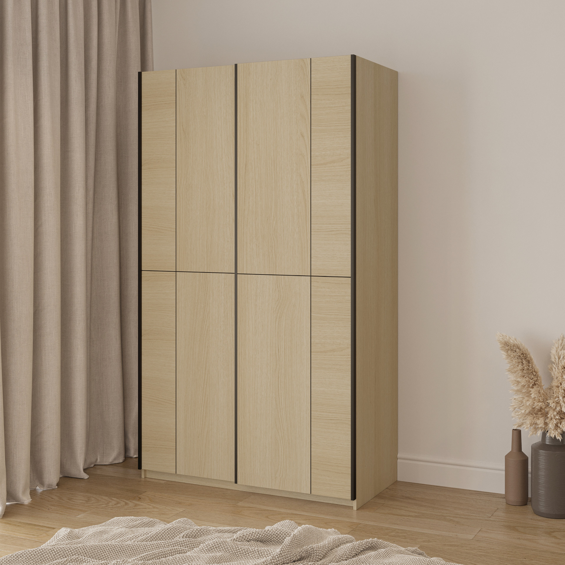 Шкаф-купе Helvetia CUBE 24LGOF64 (дуб Линдберга)