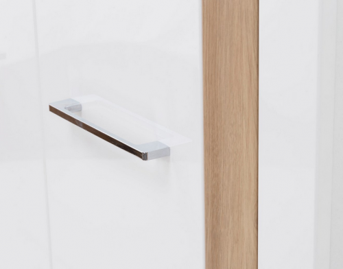 Шкаф на 2 двери Forte TULUZA TUZS821B (дуб артизан/белый глянец)