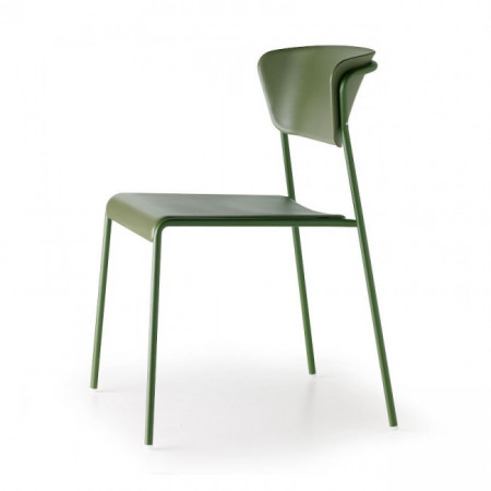 Стул пластиковый VLL- SCAB LISA 2865 (антрацит, голубой, зеленый)