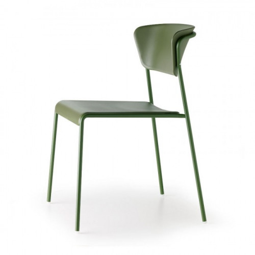 Стул пластиковый VLL- SCAB LISA 2865 (антрацит, голубой, зеленый)