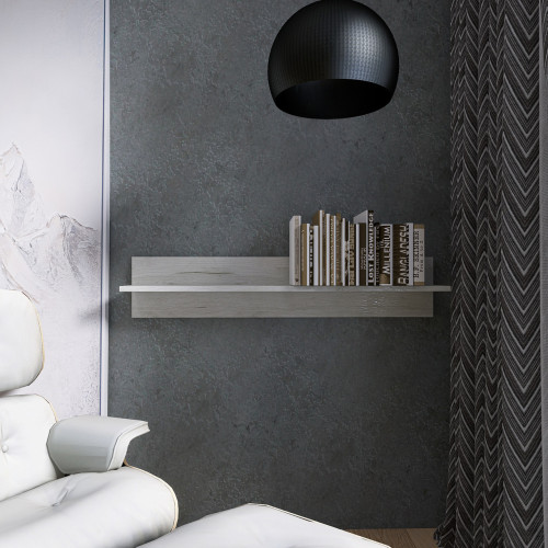 Полка навесная для гостиной EVR- Лайт ПЛН-1 крафт белый