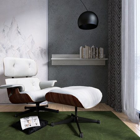 Полка навесная для гостиной EVR- Лайт ПЛН-1 крафт белый