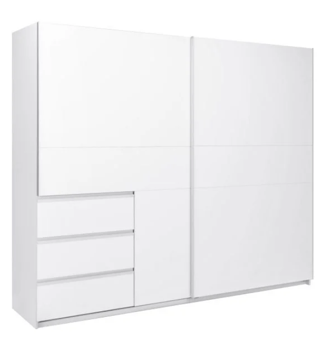 Шкаф - купе MRK- Вильма 1,75; 2,15; 2,5м Белый