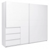 Шкаф - купе MRK- Вильма 1,75; 2,15; 2,5м Белый