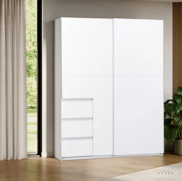 Шкаф - купе MRK- Вильма 1,75; 2,15; 2,5м Белый