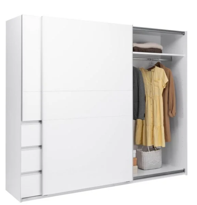 Шкаф - купе MRK- Вильма 1,75; 2,15; 2,5м Белый
