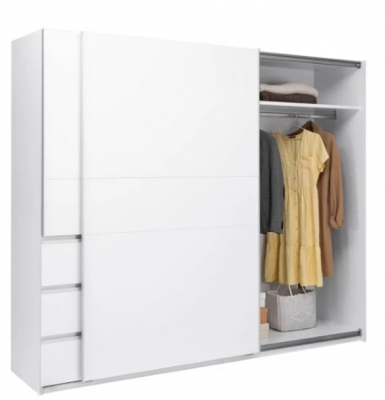 Шкаф - купе MRK- Вильма 1,75; 2,15; 2,5м Белый