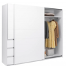 Шкаф - купе MRK- Вильма 1,75; 2,15; 2,5м Белый