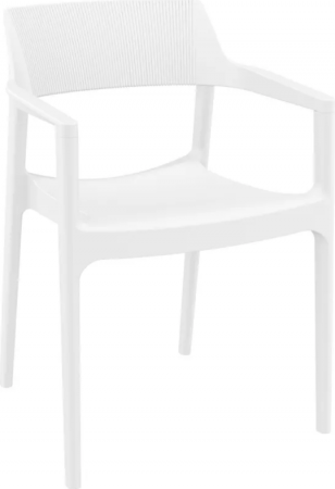 Стул уличный Siesta Tulum Armchair White