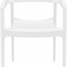 Стул уличный Siesta Tulum Armchair White