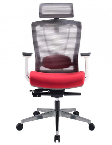 Крісло керівника LUX- ERGO CHAIR 2 RED ергономічне