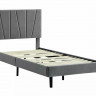 Кровать SIGNAL Savana Velvet 90х200 (бежевый, серый)