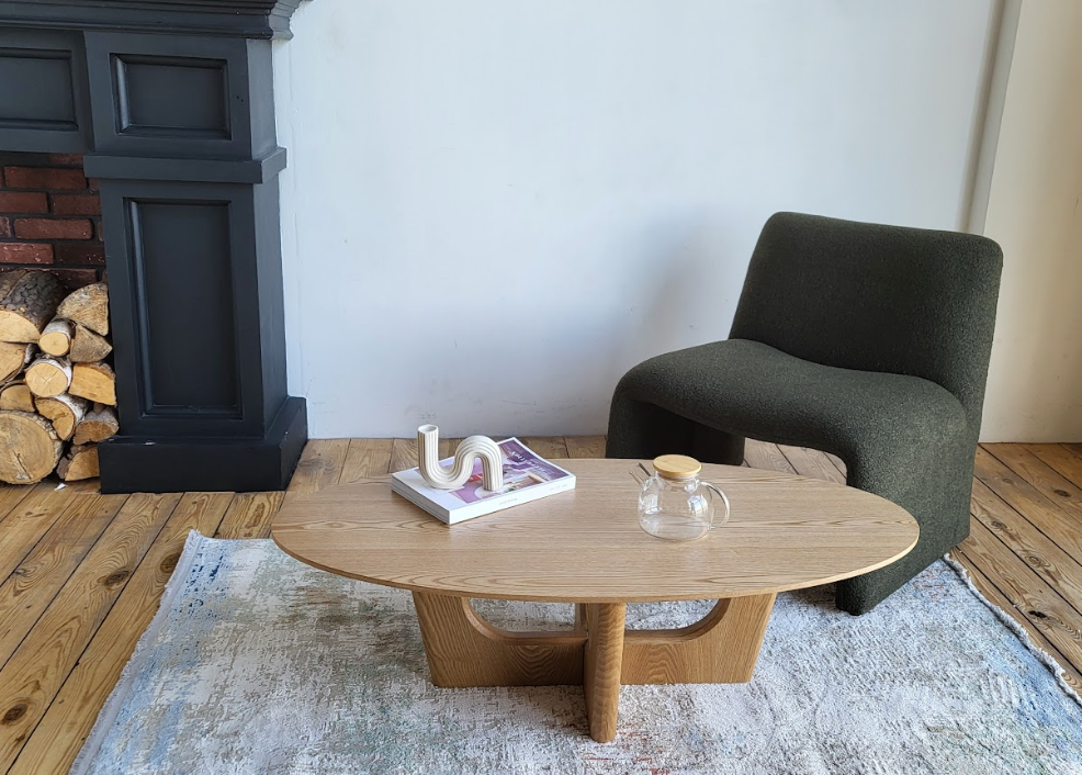 Стол журнальный VTR- Матео C-315 ясень