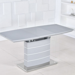 ​Стол обеденный Elt- DT-9123-2 серый (120/160х80 см)