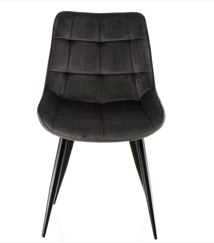 Стул обеденный TPRO- DAMASK (темно-серый) Е6477