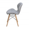 Фото №3 - IDEA обеденный стул ALFA серая ткань
