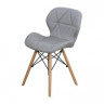 Фото №5 - IDEA обеденный стул ALFA серая ткань