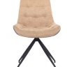 Стул обеденный модерн MFF- Aurora черный/ меланж латте, камел
