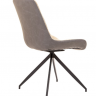 Стул обеденный модерн MFF- Aurora черный/ меланж латте, камел