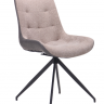Стул обеденный модерн MFF- Aurora черный/ меланж латте, камел