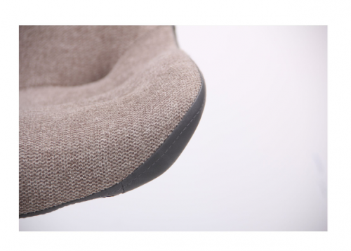 Стул обеденный модерн MFF- Aurora черный/ меланж латте, камел