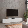 Тумба под телевизор в гостиную Helvetia AVA 249NLM40 (белый-дуб вотан/белый)