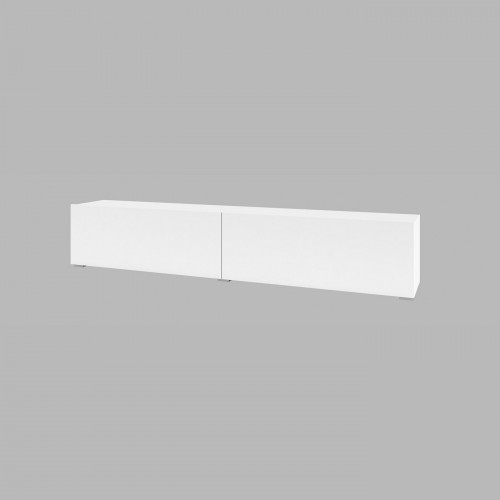 Тумба под телевизор в гостиную Helvetia AVA 249NLM40 (белый-дуб вотан/белый)