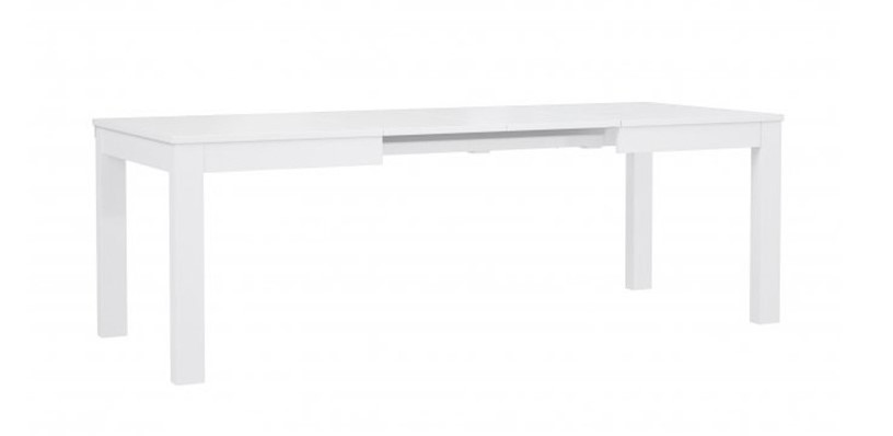 Стол обеденный Forte TULUZA PRTT402 (белый глянец) 140-240 см